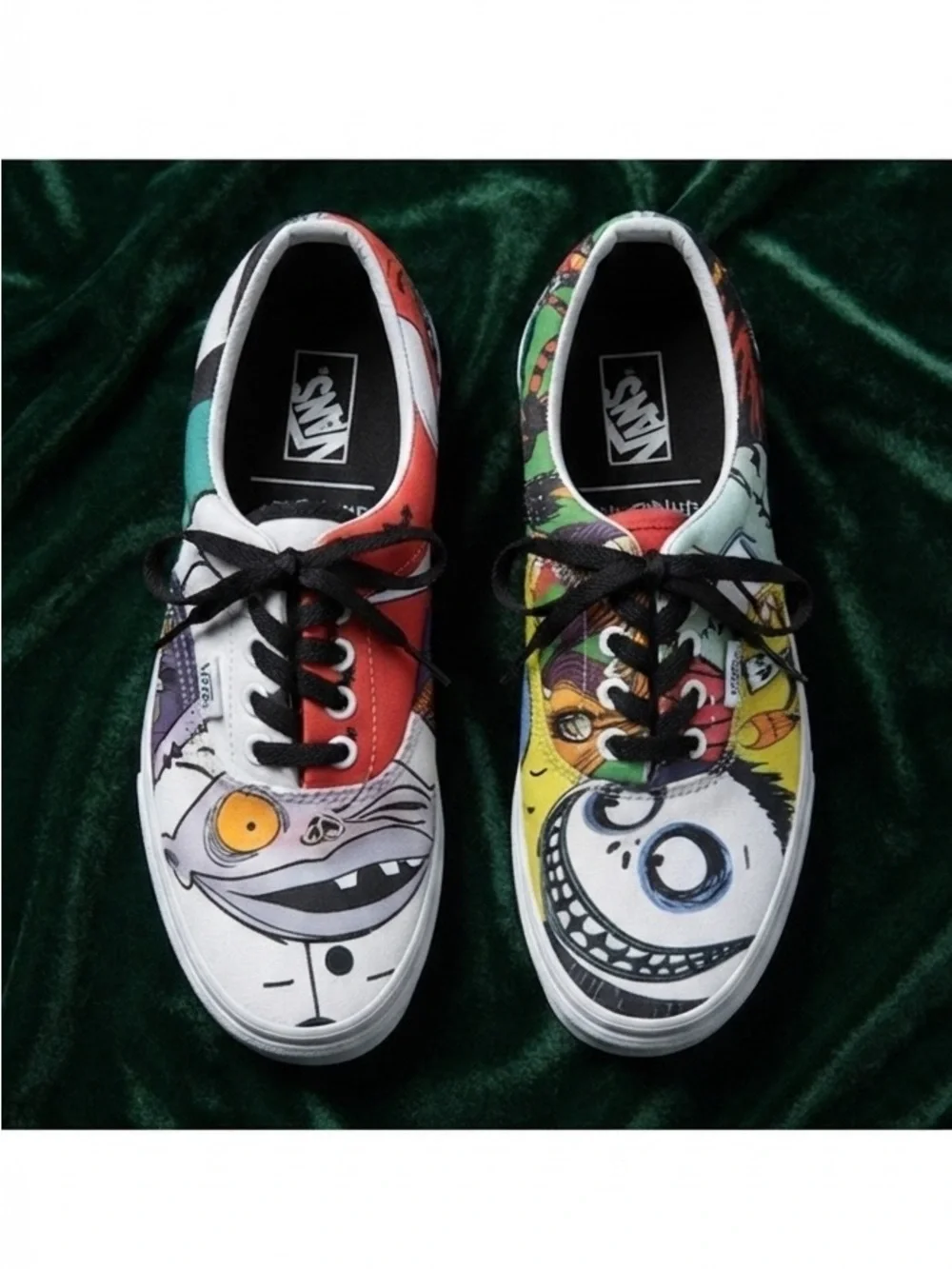 Rare Disney Nightmare Before Christmas Vans Men 6.0 Women 7.5